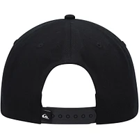 Men's Quiksilver Black Fortune Snapback Hat