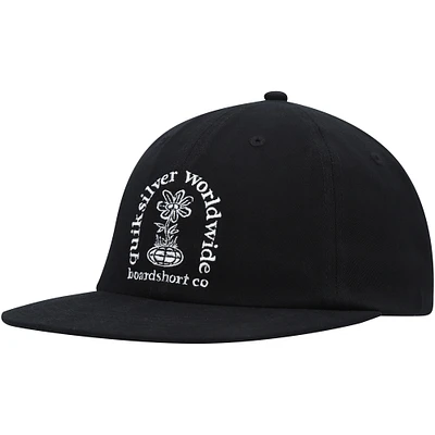 Casquette Quiksilver Fortune Snapback noire pour hommes