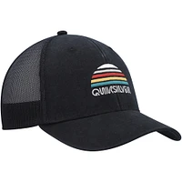 Men's Quiksilver Black Stringer Snapback Hat