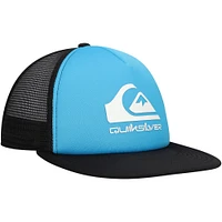 Men's Quiksilver Blue/Black Foamslayer Trucker Snapback Hat