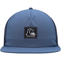 Men's Quiksilver Blue Checked Out Snapback Hat