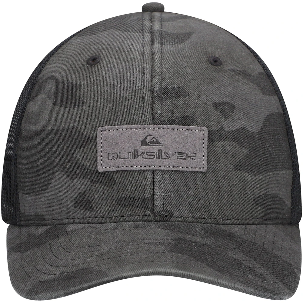 Men's Quiksilver Camo Down The Hatch Adjustable Hat