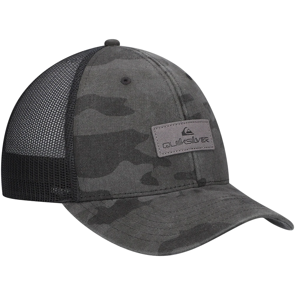 Men's Quiksilver Camo Down The Hatch Adjustable Hat