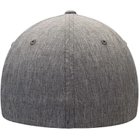 Men's Quiksilver Heathered Black Amped Up Flex Fit Hat