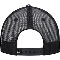 Men's Quiksilver Navy Foam Grillson Trucker Snapback Hat