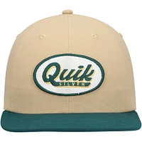 Men's Quiksilver Tan/Green Field Posture Adjustable Hat