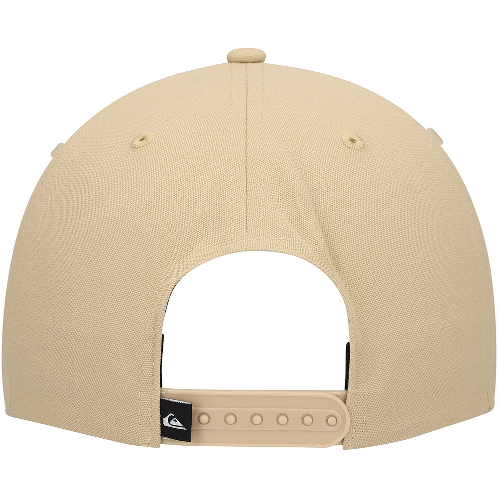 Men's Quiksilver Tan/Green Field Posture Adjustable Hat