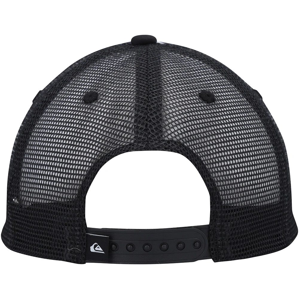 Youth Quiksilver Black Vulture Coop Trucker Adjustable Hat