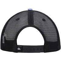 Youth Quiksilver Lavender/Navy Pidgeon Coop Trucker Snapback Hat