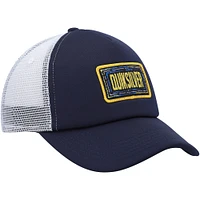 Youth Quiksilver Navy Sneaky Peak Trucker Snapback Hat