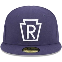 Men's New Era Navy Reading Phillies Theme Nights Keystones  59FIFTY Fitted Hat