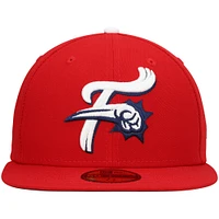 NWE REAPHL RED HOME MIB AUTHENTIC COLLECTION 59FIFTY HATMENHIC