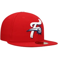 NWE REAPHL RED HOME MIB AUTHENTIC COLLECTION 59FIFTY HATMENHIC