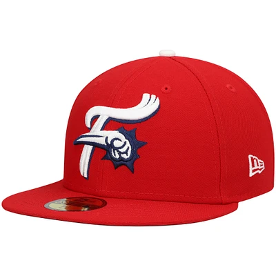 NWE REAPHL RED HOME MIB AUTHENTIC COLLECTION 59FIFTY HATMENHIC