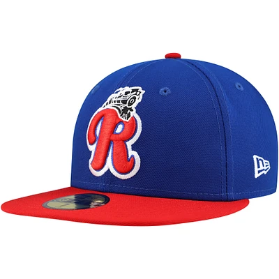 Casquette ajustée 59FIFTY Royal Reading Fightin Phils Authentic Collection pour hommes