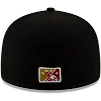 Men's New Era White/Red Luchadores de Reading Copa la Diversion 59FIFTY Fitted Hat