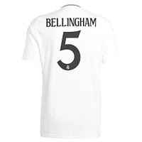 Men's adidas Jude Bellingham White Real Madrid 2024/25 Home Replica Player Jersey