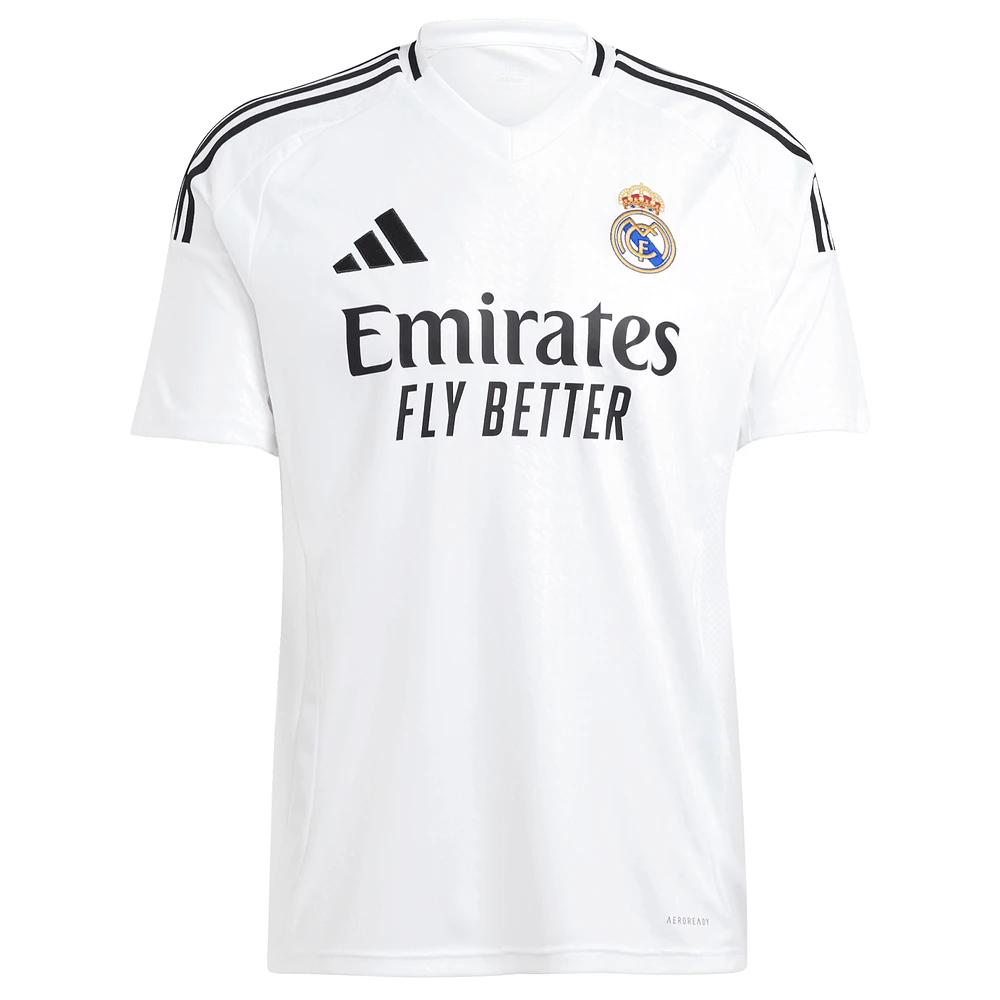 Men's adidas  Kylian Mbappé White Real Madrid 2024/25 Home Replica Player Jersey