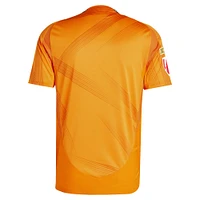 Men's adidas  Orange Real Madrid 2024/25 Away Authentic Jersey