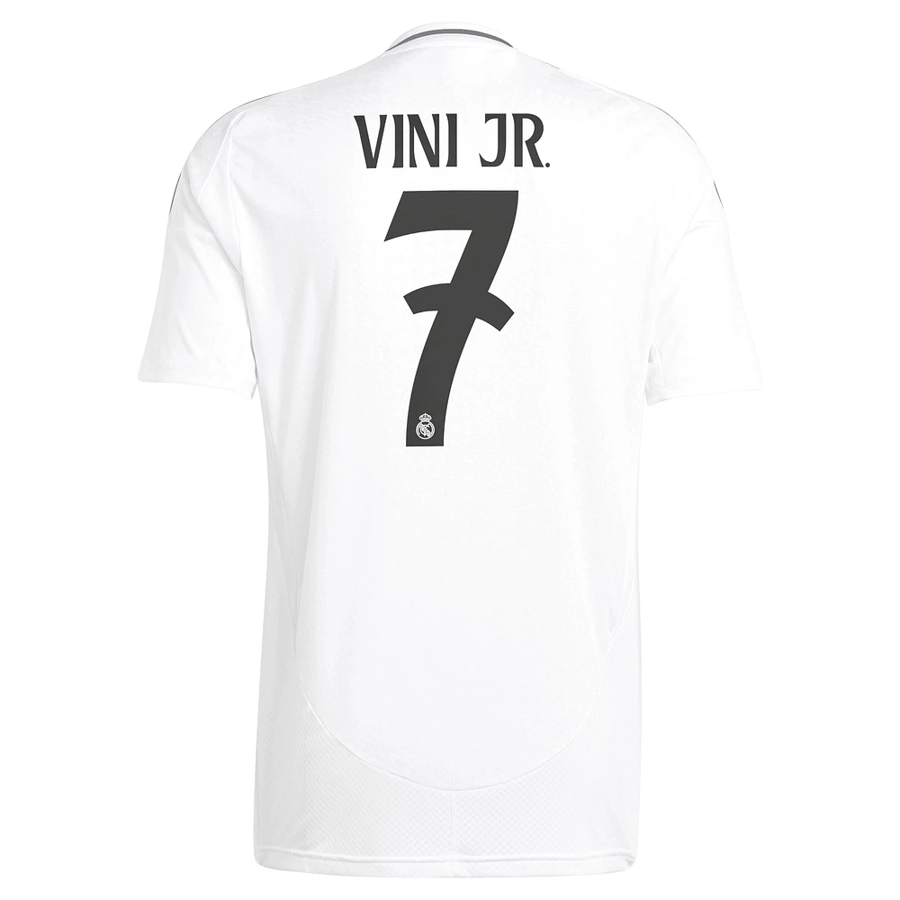 Men's adidas Vini Jr. White Real Madrid 2024/25 Home Replica Player Jersey