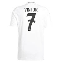 Men's adidas Vini Jr. White Real Madrid 2024/25 Home Replica Player Jersey