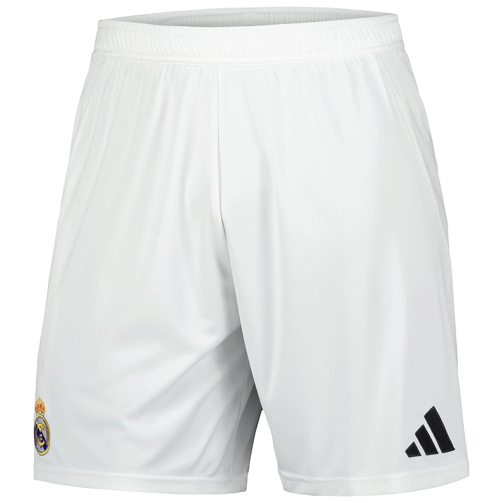 Men's adidas White Real Madrid 2024/25 Home Replica AEROREADY Shorts
