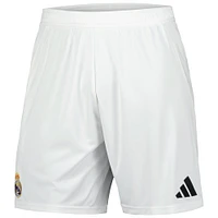 Men's adidas White Real Madrid 2024/25 Home Replica AEROREADY Shorts
