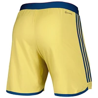Men's adidas Gold Real Salt Lake 2023 Away AEROREADY Authentic Shorts