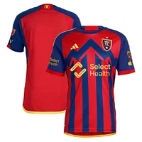 Men's adidas Red Real Salt Lake 2024 Peak Utah Authentic Jersey
