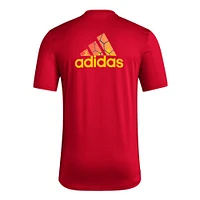 Men's adidas Red Real Salt Lake Local Pop AEROREADY T-Shirt