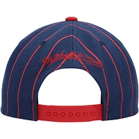 Men's Mitchell & Ness Navy Real Salt Lake Team Pin Snapback Hat