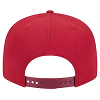 Men's New Era Red Real Salt Lake 2024 Jersey Hook 9FIFTY Snapback Hat