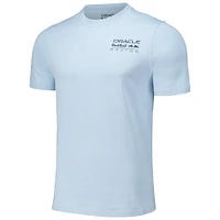 Men's  Light Blue Red Bull Racing Color Logo T-Shirt