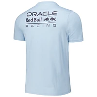 Men's  Light Blue Red Bull Racing Color Logo T-Shirt