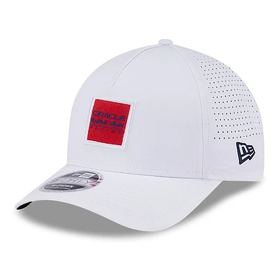 Casquette ajustable New Era Red Bull Racing A-Frame 9FORTY blanche pour homme