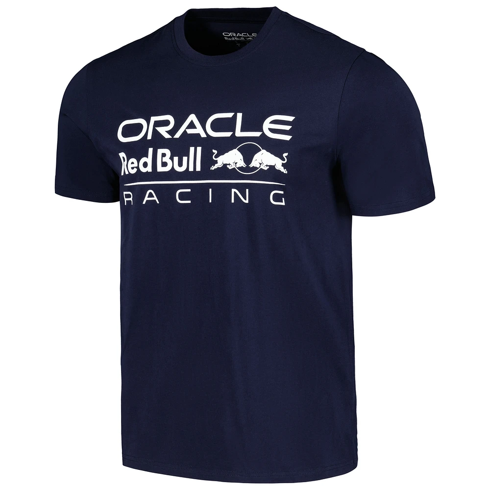 Unisex Castore Navy Red Bull Racing Front Logo T-Shirt