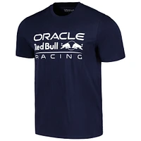 Unisex Castore Navy Red Bull Racing Front Logo T-Shirt