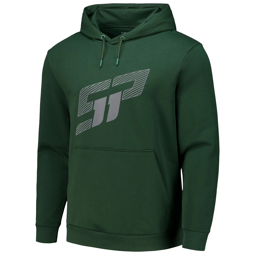 Sweat à capuche unisexe Sergio Perez vert Red Bull Racing Checo réfléchissant