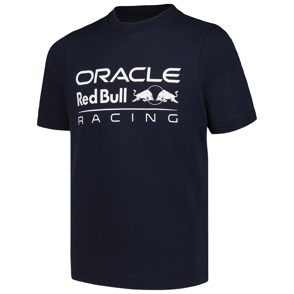 T-shirt à grand logo Castore pour jeunes, bleu marine, Red Bull Racing