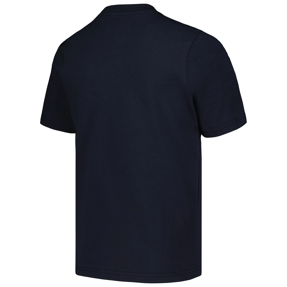 T-shirt à grand logo Castore pour jeunes, bleu marine, Red Bull Racing