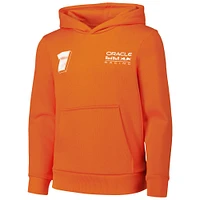 Youth Max Verstappen Orange Red Bull Racing Expression Pullover Hoodie