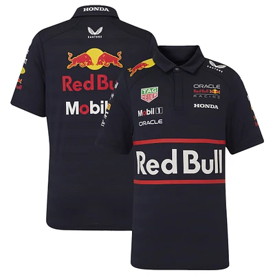 Polo réplique Red Bull Racing bleu marine pour jeune