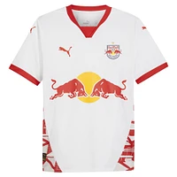 Men's Puma White Red Bull Salzburg 2024/25 Home Replica Jersey