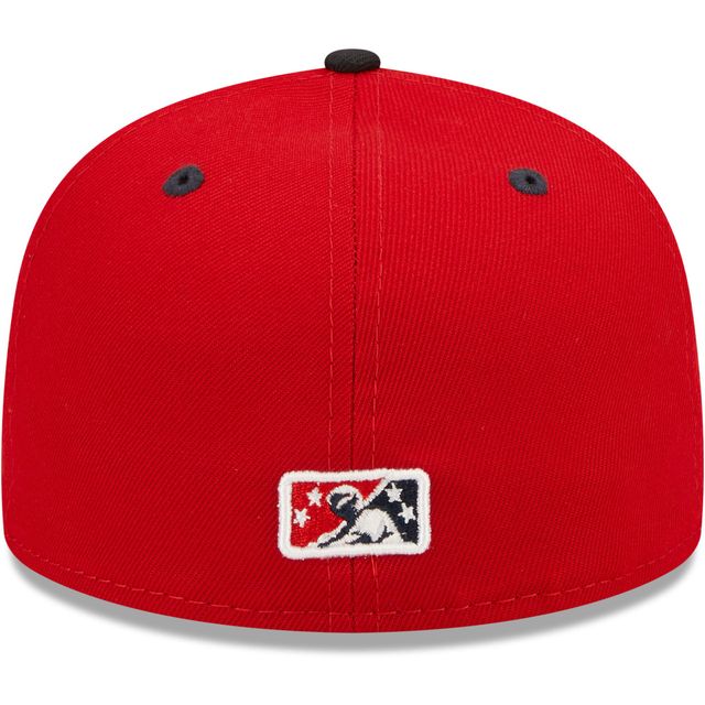 Casquette ajustée rouge Reno Aces Authentic Collection Team Alternate 59FIFTY New Era pour homme