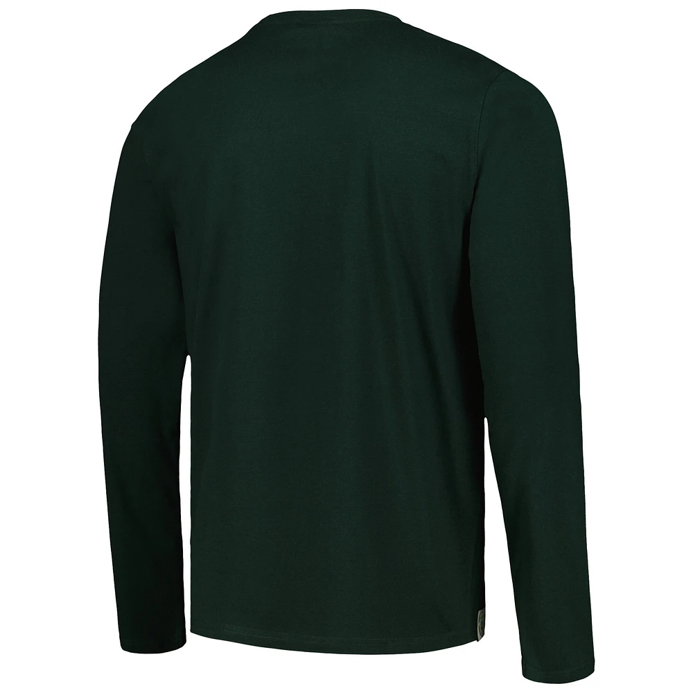 Men's Green Ireland National Team Heavy Long Sleeve T-Shirt