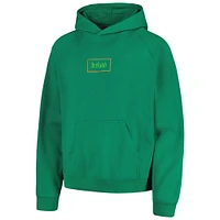 Sweat à capuche raglan surdimensionné vert de l'équipe nationale d'Irlande Old English pour homme
