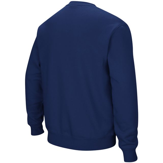 Sweat Colosseum Navy Rice Owls Arch & Logo Tackle en sergé pour homme