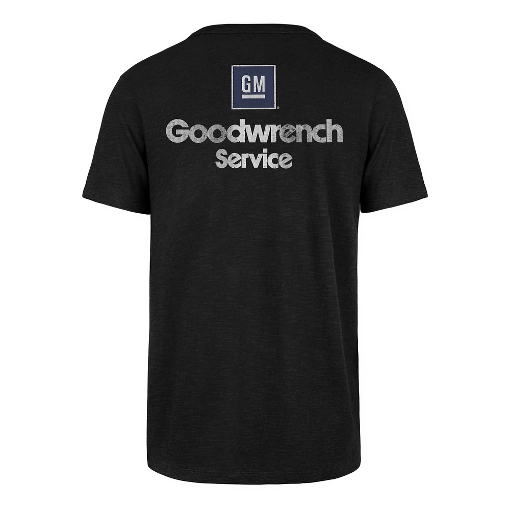 Men's '47 Black Richard Childress Racing #3 Goodwrench Backer Scrum T-Shirt