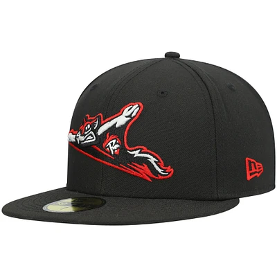 Casquette ajustée pour homme Richmond Flying Squirrels Authentic Collection Team Home 59FIFTY New Era noire