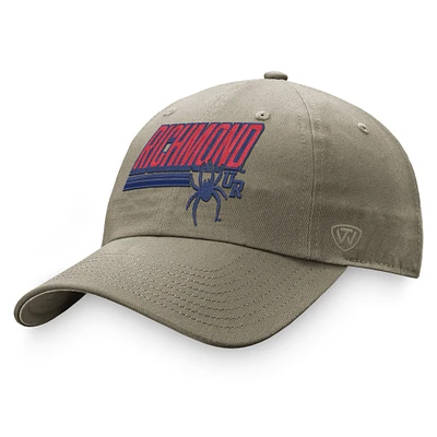 Casquette ajustable Top of the World Richmond Spiders Slice kaki pour homme